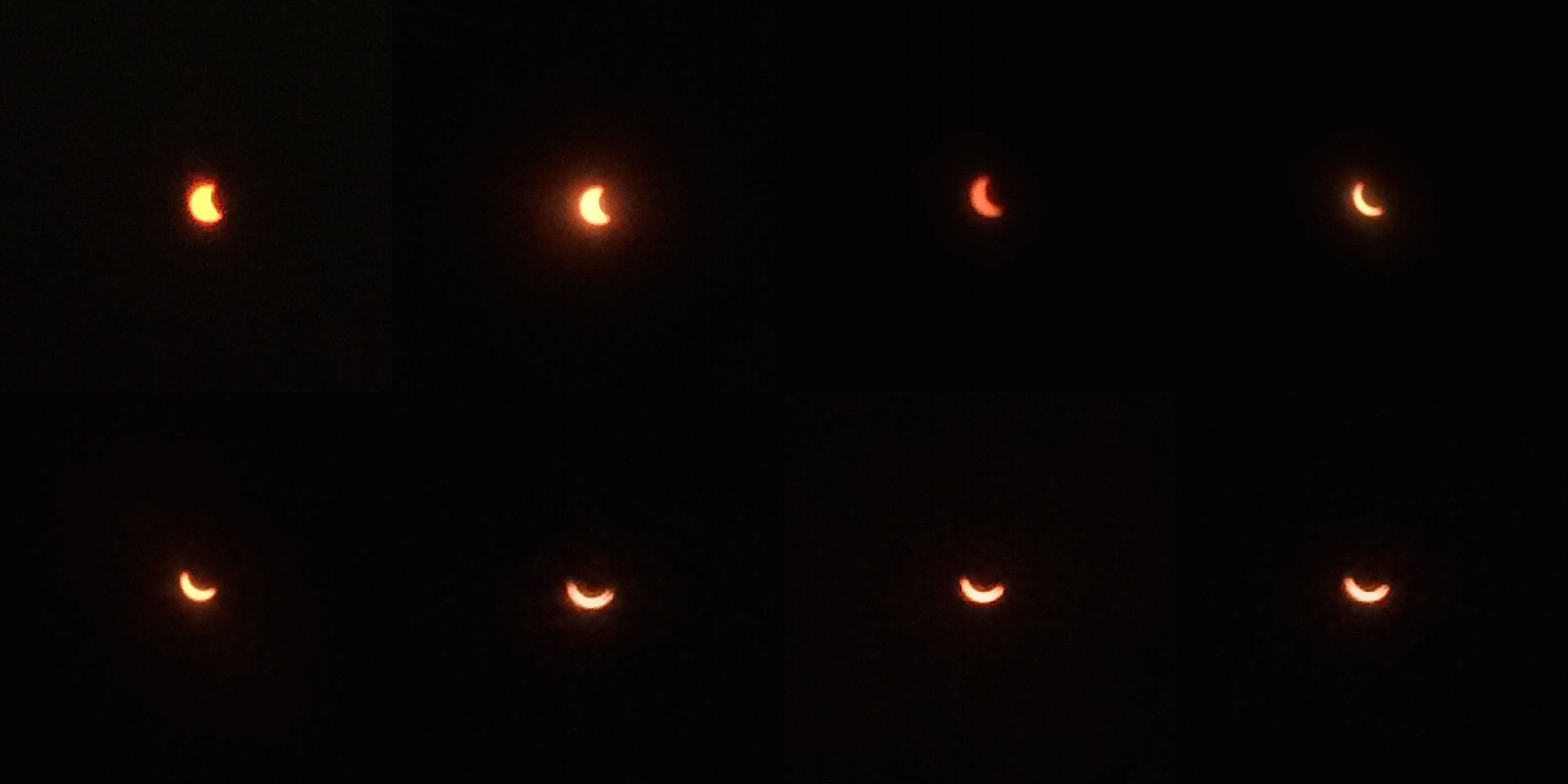 2015 Solar Eclipse chronology
